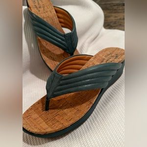 Kork-Ease Madison sandal in turquoise, size 11, NWT